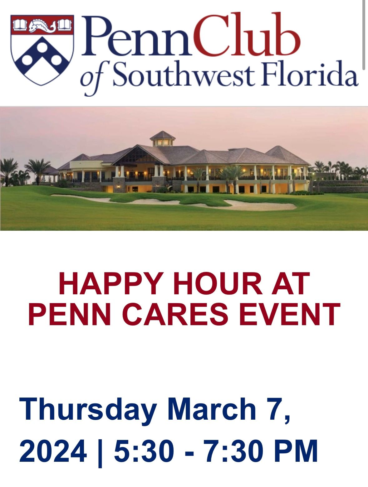 Happy Hour at Penn Cares