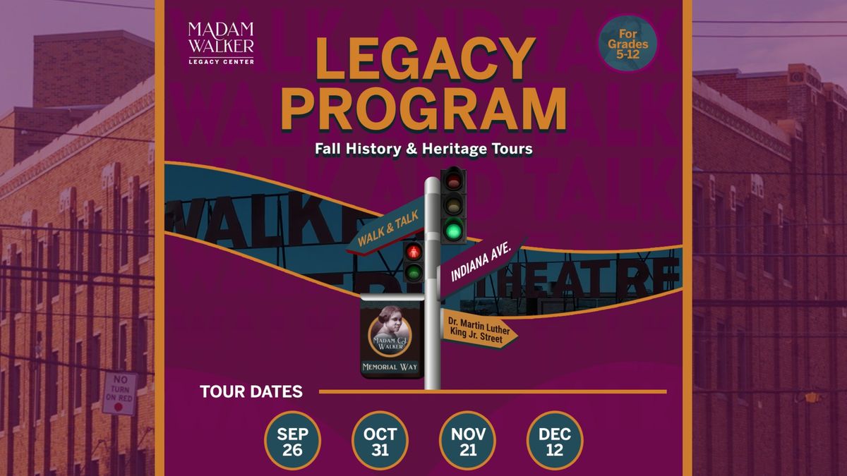 Legacy Program: Fall History & Heritage Tours