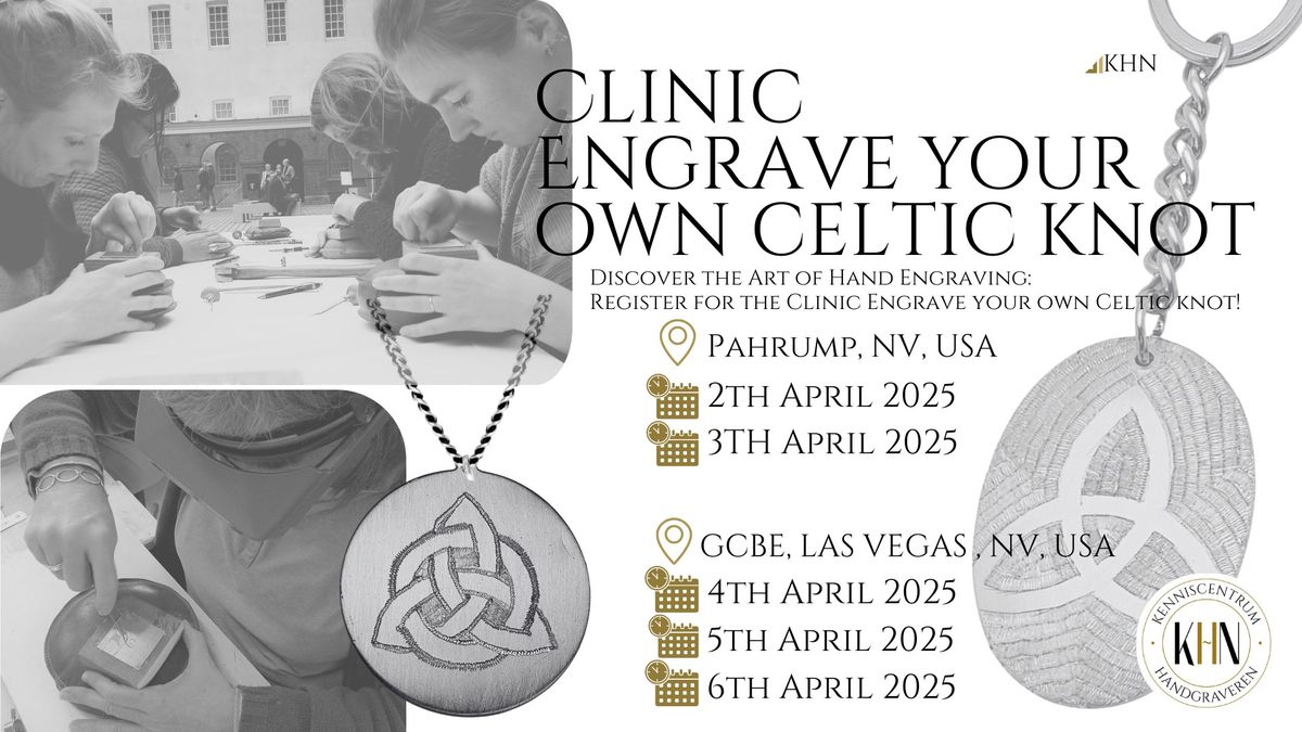 Clinic Handengraving ''Engrave your own silver pendant''