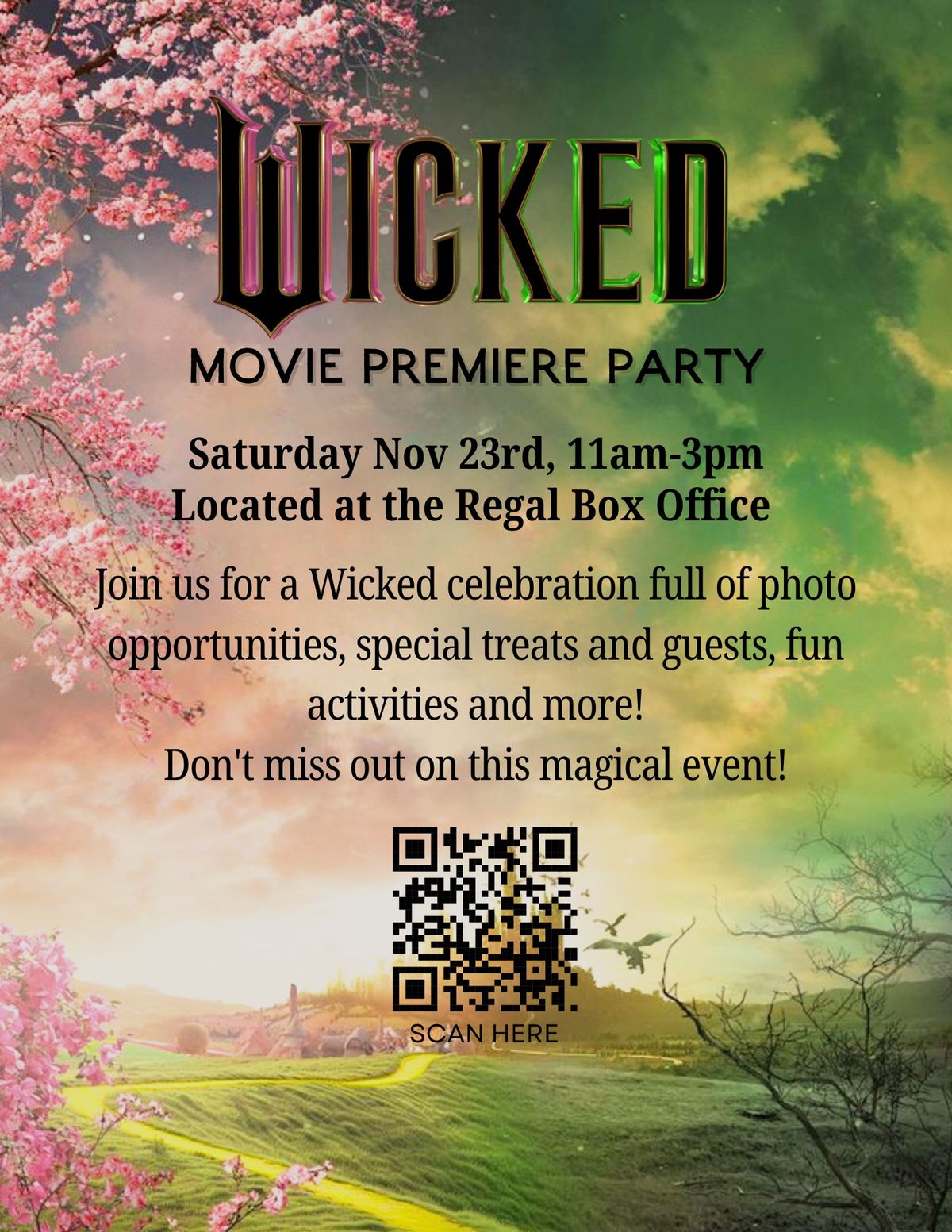 Wicked Movie Premiere Party