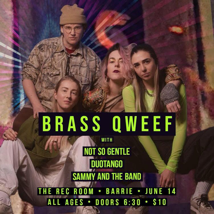 Brass Qweef with Not so Gentle, Duotango & Sammy & The Band