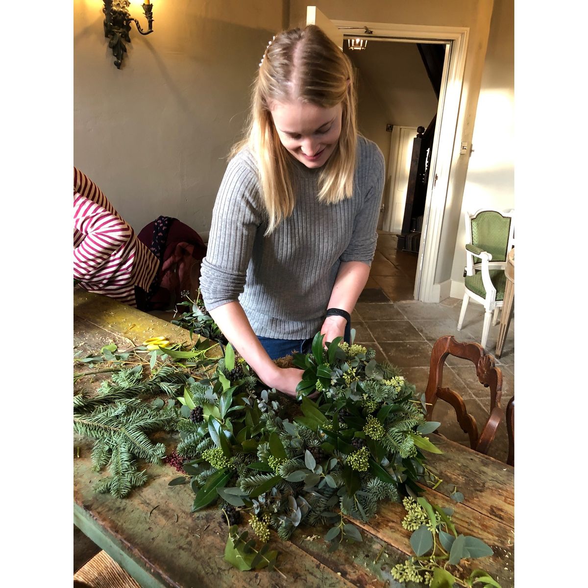 Wreath making 