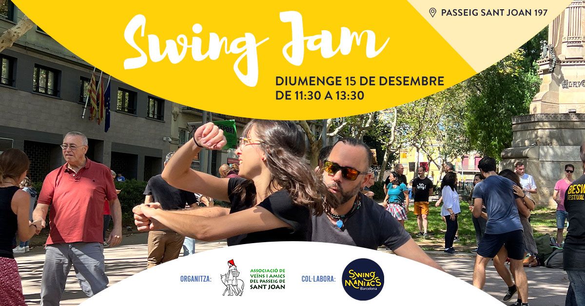 Swing Jam al Passeig de Sant Joan!