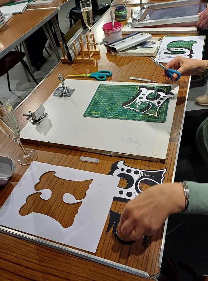 Illuminated Letters - Screen Printing Workshop