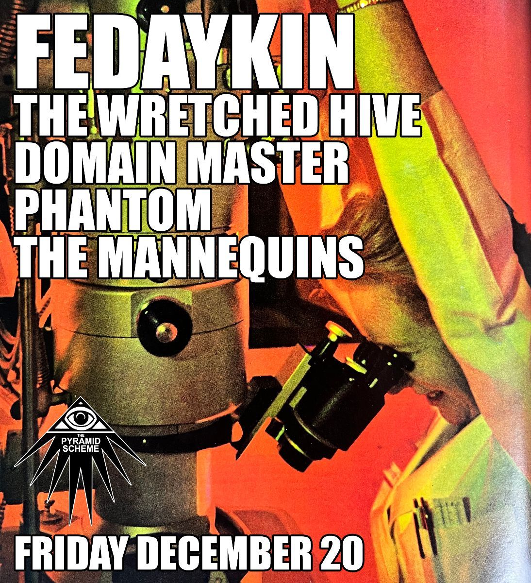 Fedaykin + The Wretched Hive + Domain Master + Phantom + The Mannequins | Pyramid Scheme 12\/20