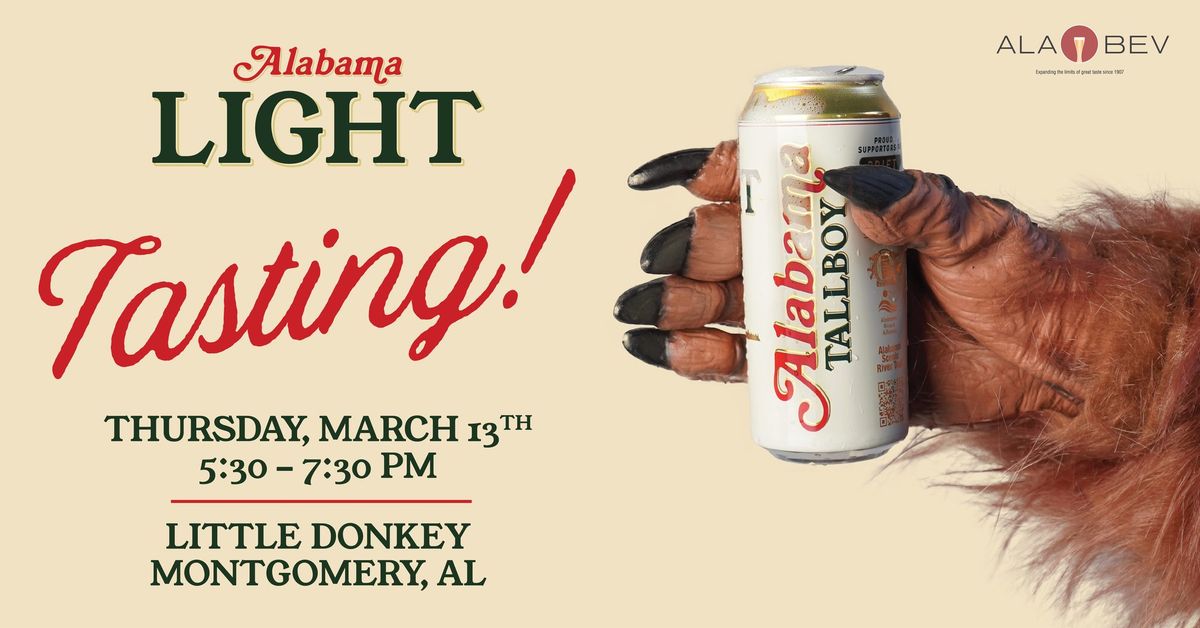 Alabama Light Tasting at Little Donkey Montgomery