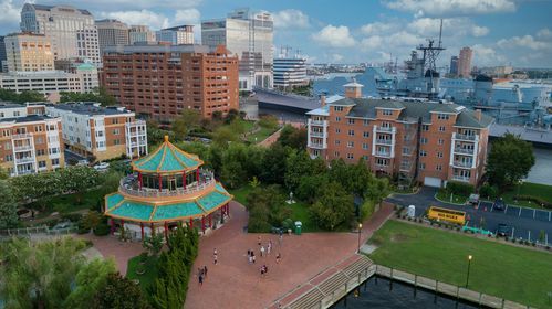 Elizabeth River Waterfront: A Downtown Norfolk Walking Tour