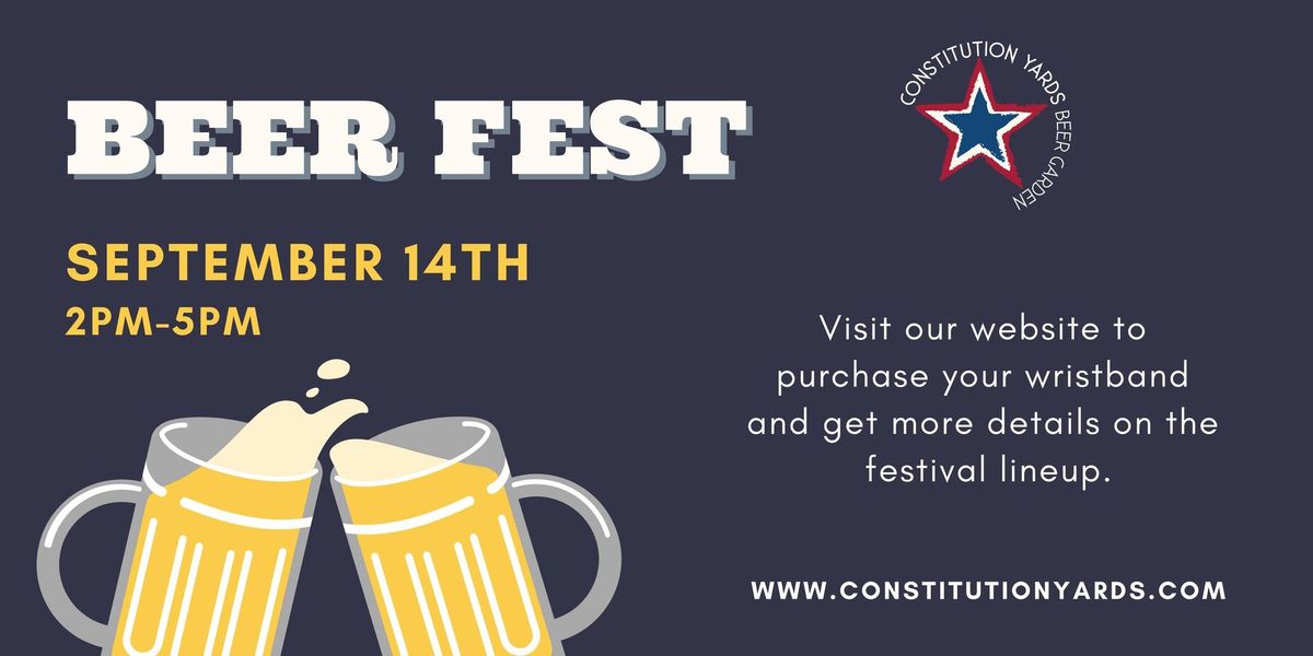 Beer Fest @ Constitution Yards