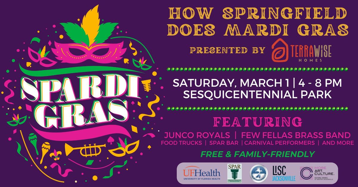 SPARdi Gras 2025, Presented by Terrawise Homes