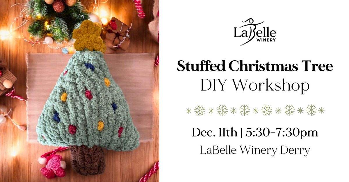 DIY Stuffed Knit Christmas Tree Workshop (LaBelle Winery Derry)