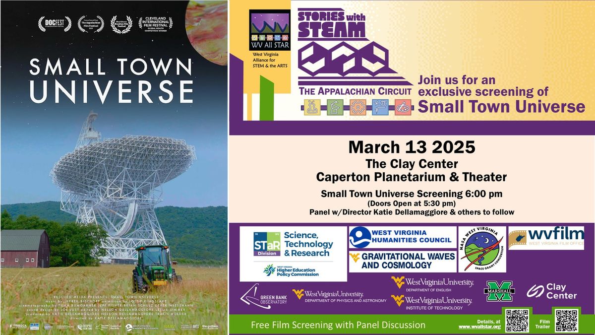 The Clay Center Small Town Universe | Stories w\/STEAM Screening