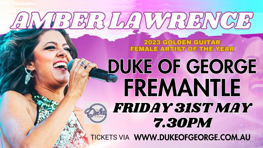 Amber Lawrence - The Duke of George - Live A Country Song Tour