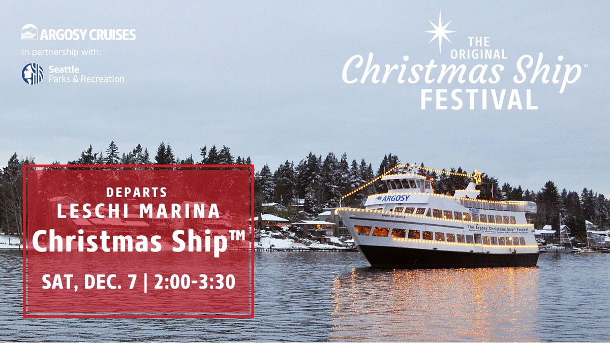 Christmas Ship\u2122 - Dec. 7 @ 2pm