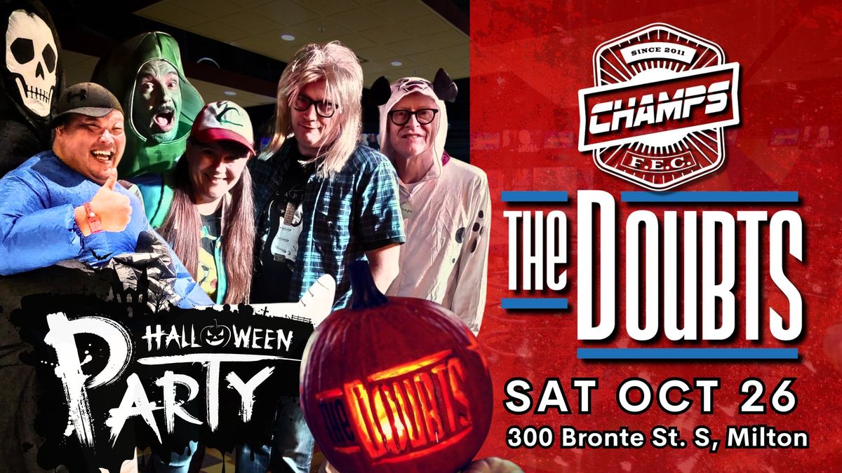 Halloween with The Doubts at Champs! 