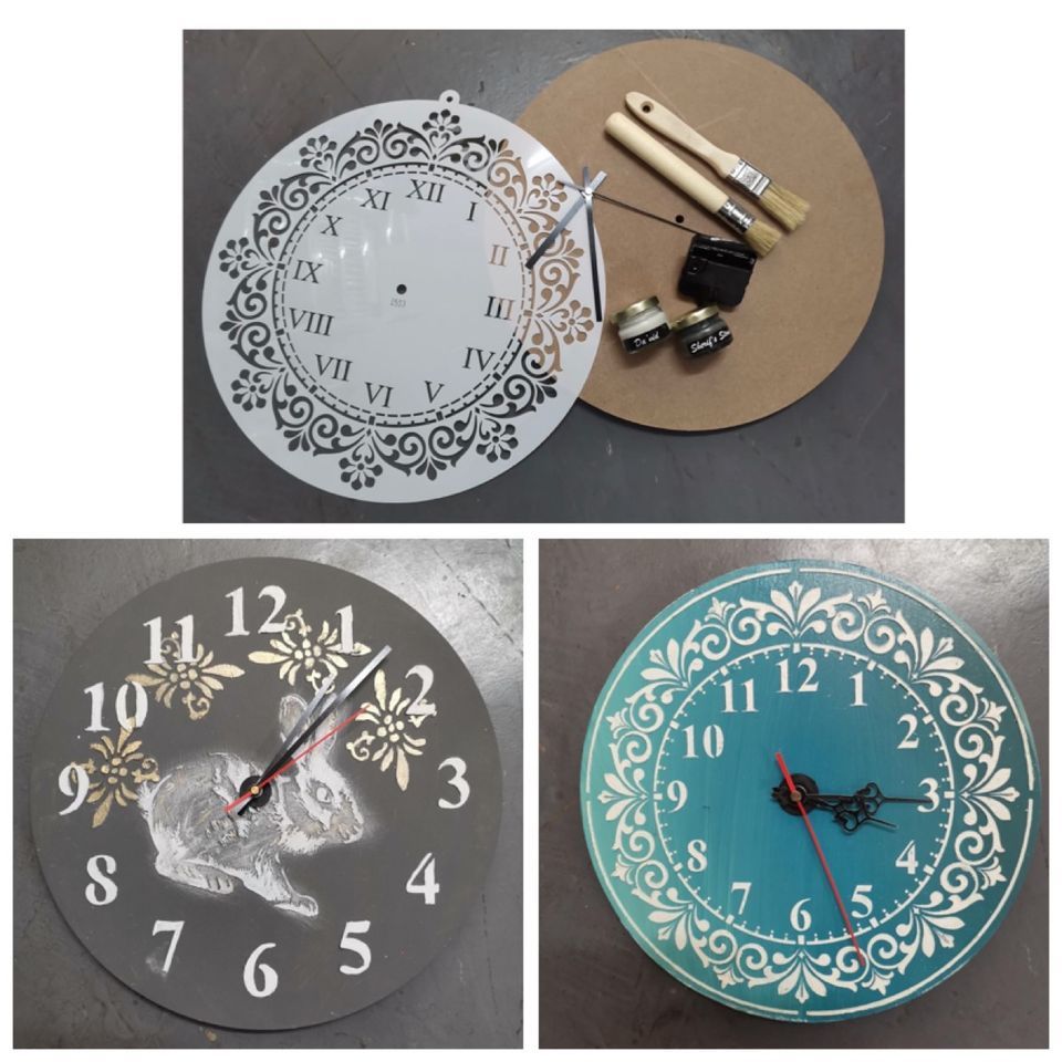 Wall Clock \/ Muur horlosie workshop @ R485, 24Jan, 12Feb, 4 Mar, 24 Apr, 6 May in Centurion