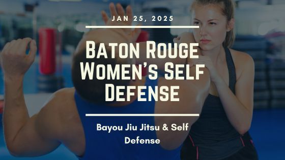 Women's Self Defense Class - Jan 25, 2025