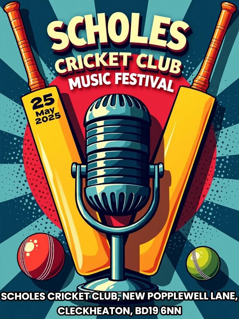 SCHOLES CRICKET CLUB MUSIC FESTIVAL 2025