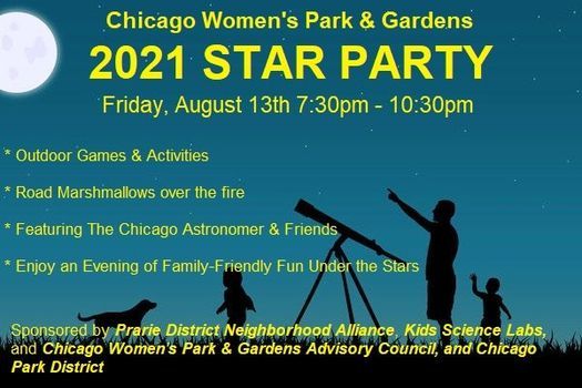 Women's Park & Gardens Star Party - August 13