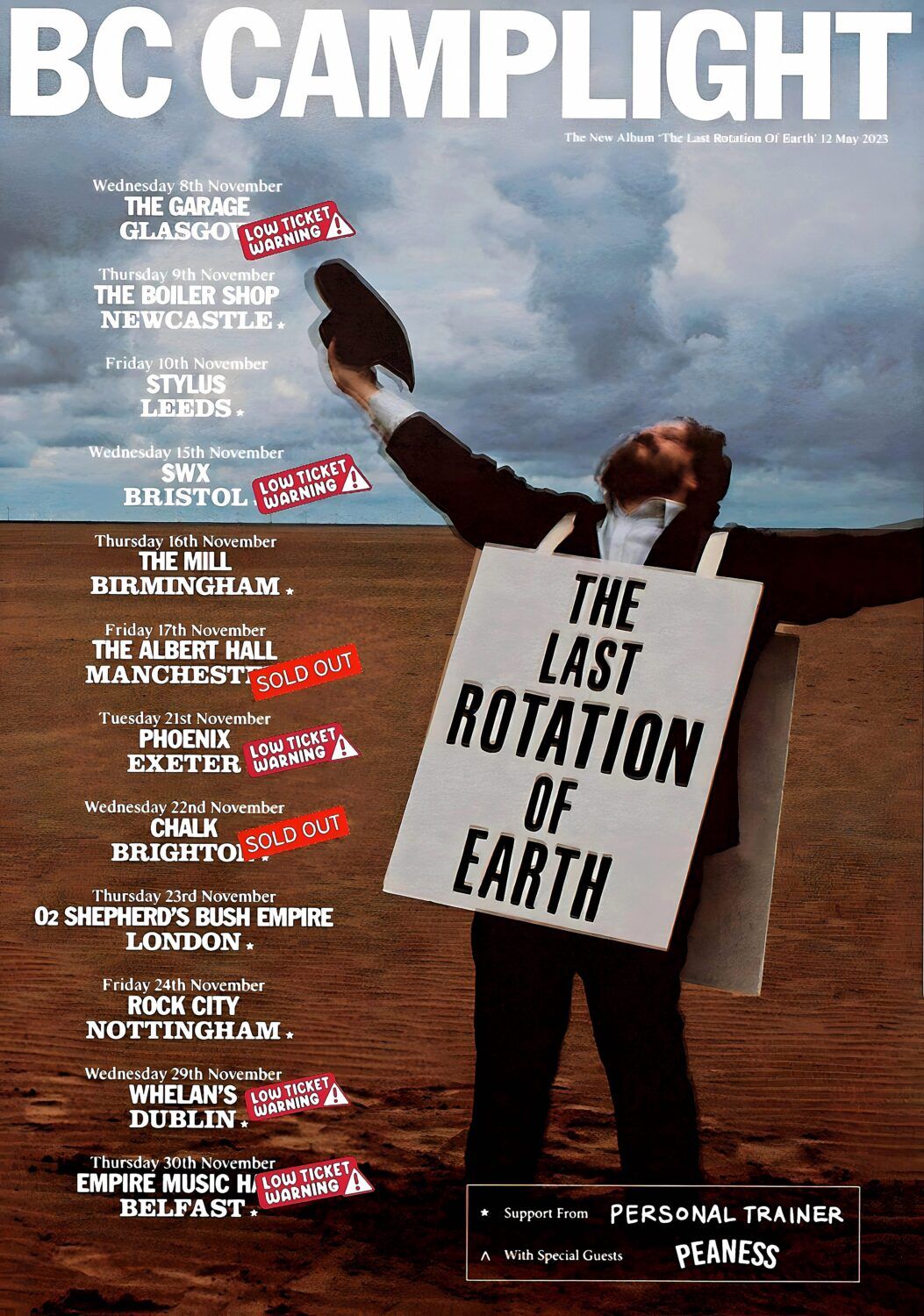 BC Camplight Nottingham Tickets