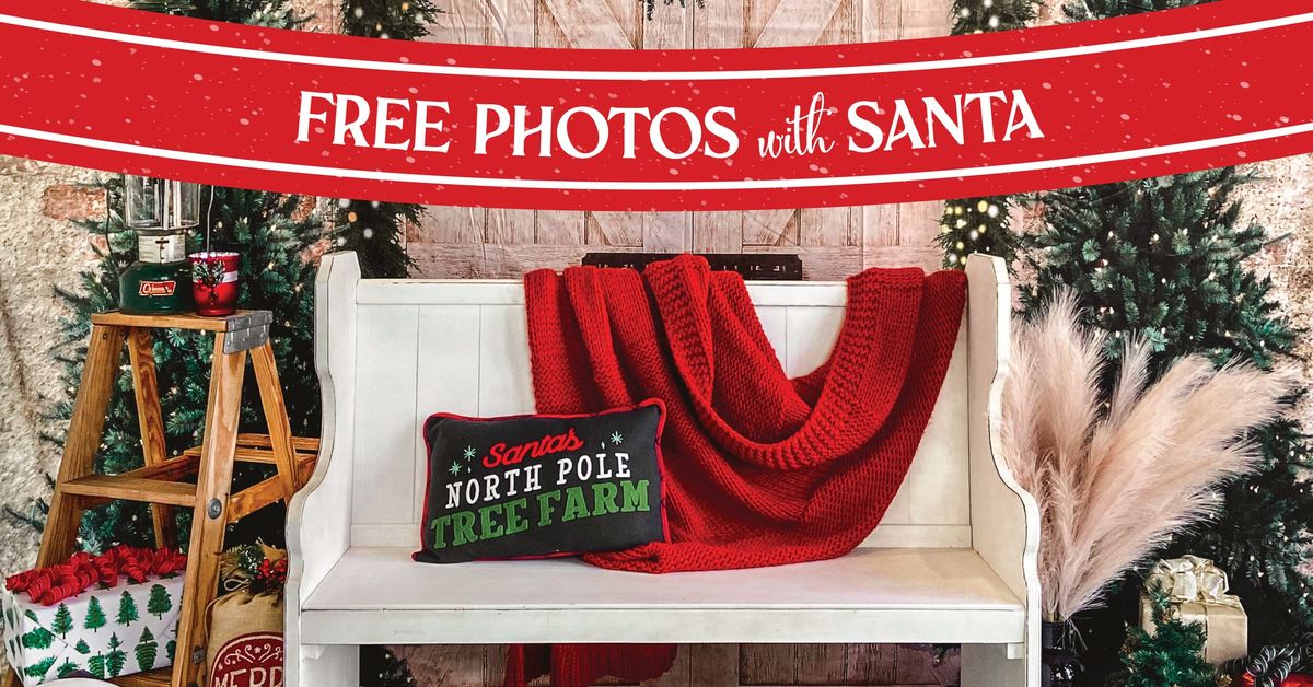 4th Annual FREE Photos with Santa!