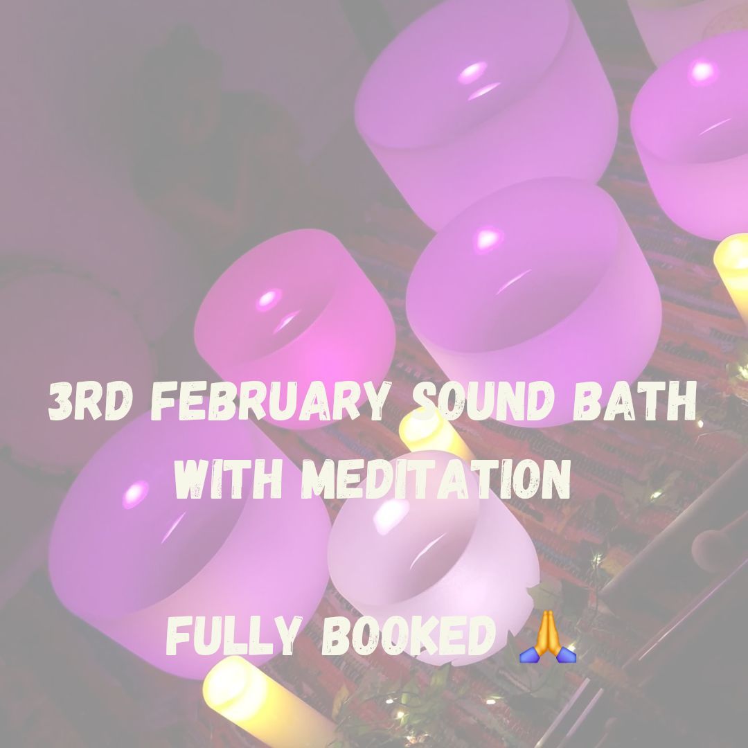 FULLY BOOKED Sound Bath with Meditation 