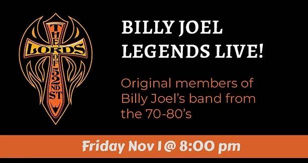 Lords Of 52nd Street - Billy Joel Legends Live