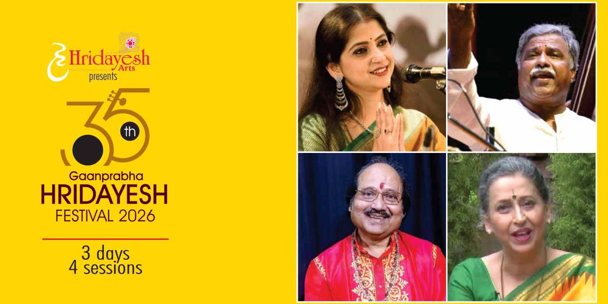 35th Gaanprabha Hridayesh Festival 2026