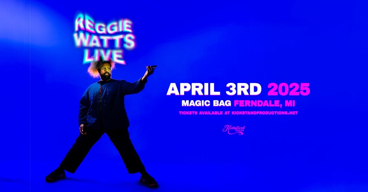 Kickstand Productions Presents Reggie Watts Live