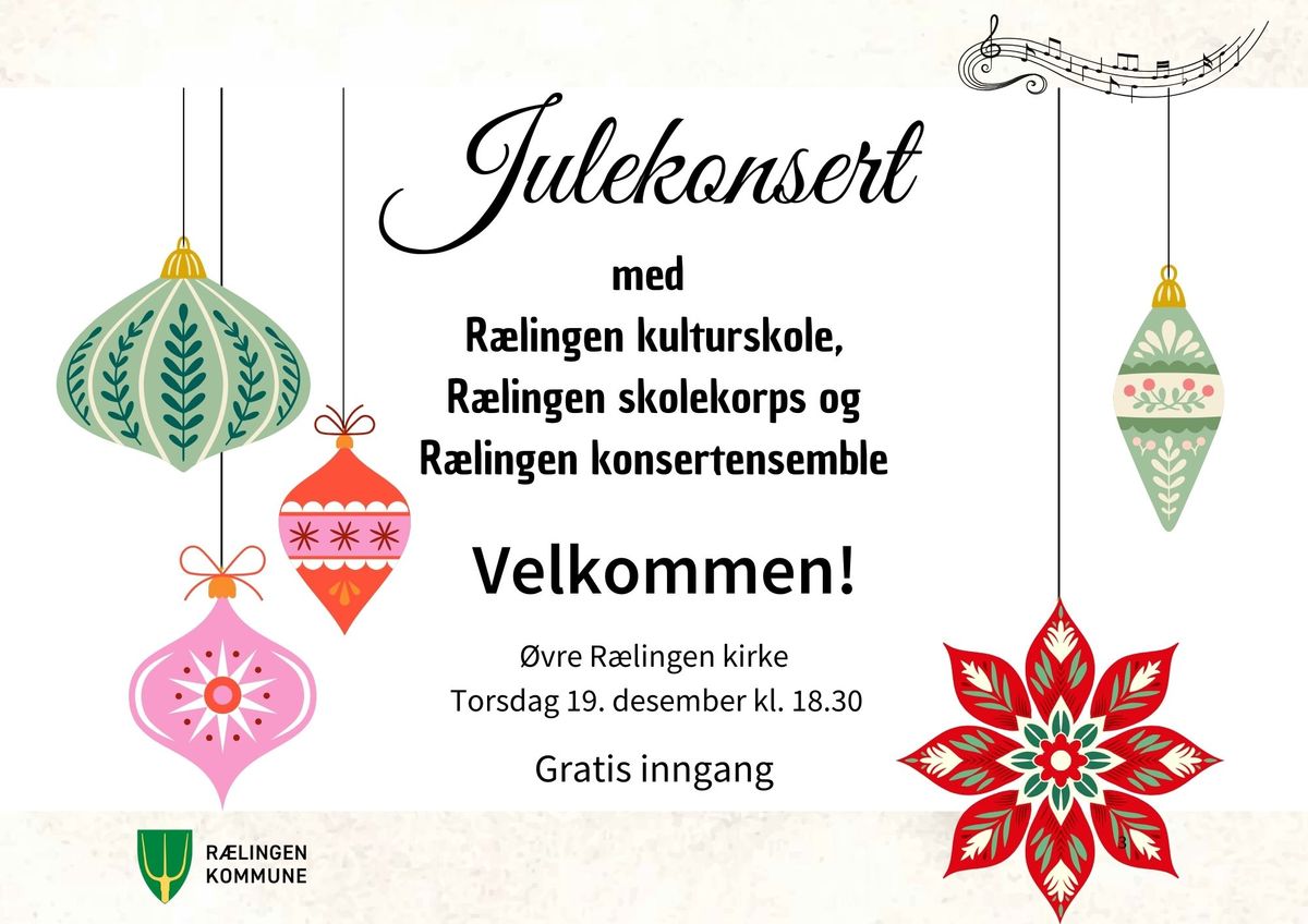 Julekonsert i \u00d8vre R\u00e6lingen kirke