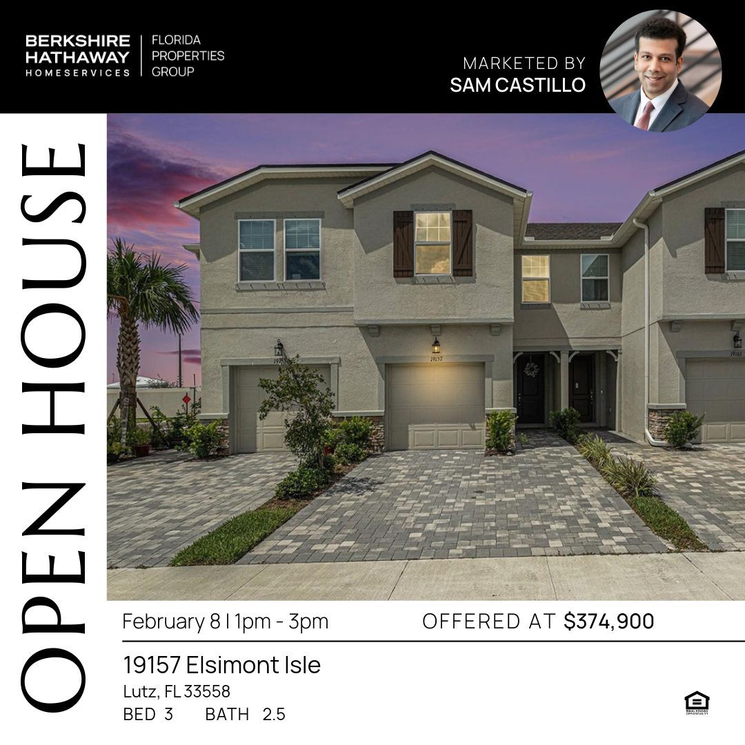 Townhome Open House in Lutz, FL