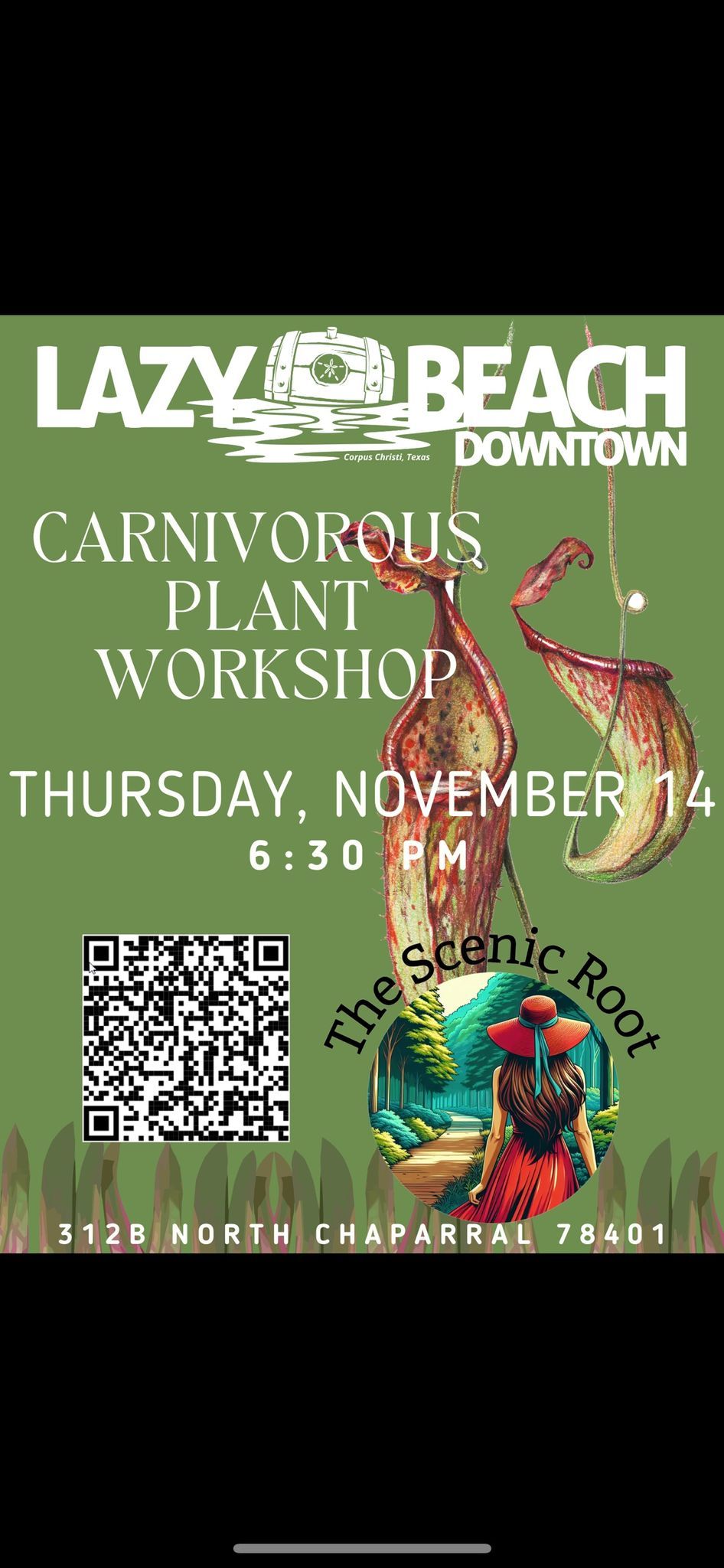 Hops and Hunters; Carnivorous Plant Workshop 