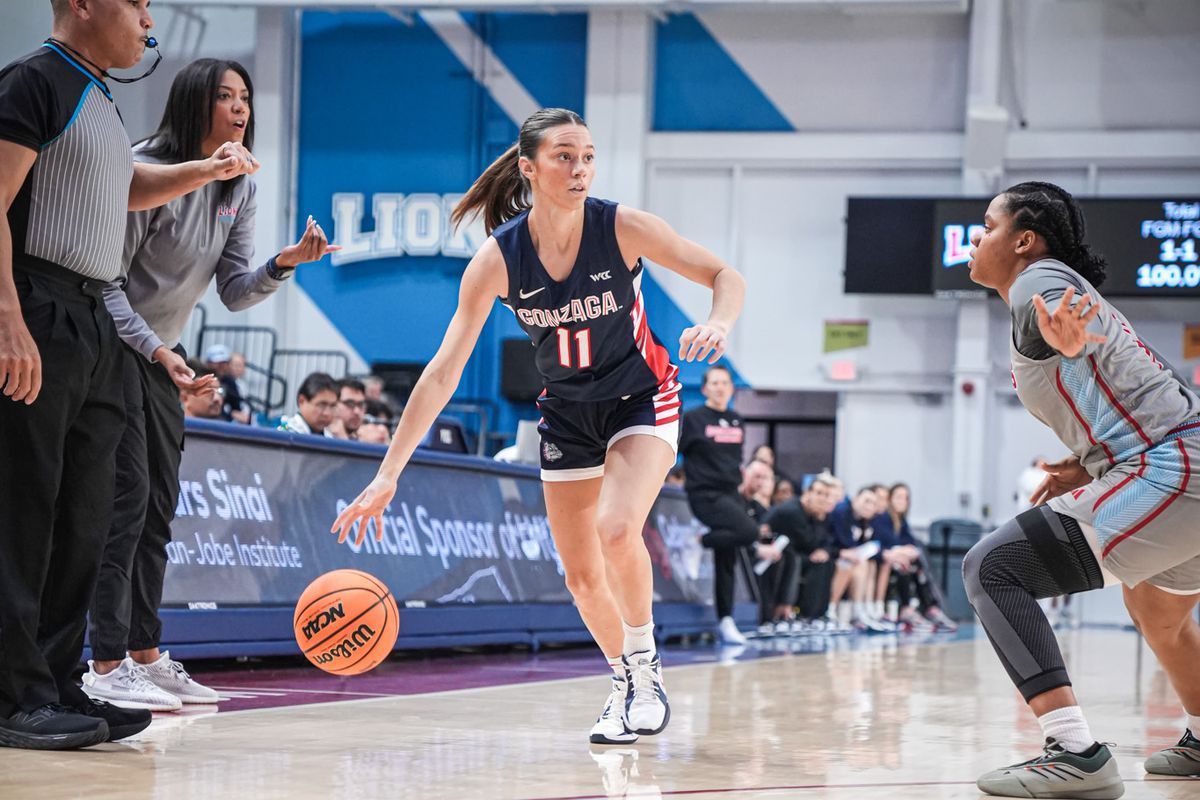 Loyola Marymount Lions at Gonzaga Bulldogs Womens Basketball