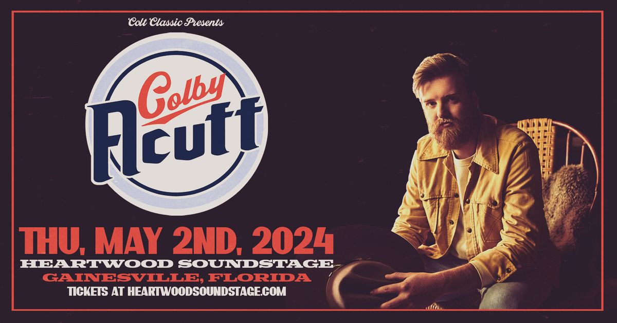 Colby Acuff w\/ Jordan Foley @ Heartwood Soundstage | Gainesville, FL