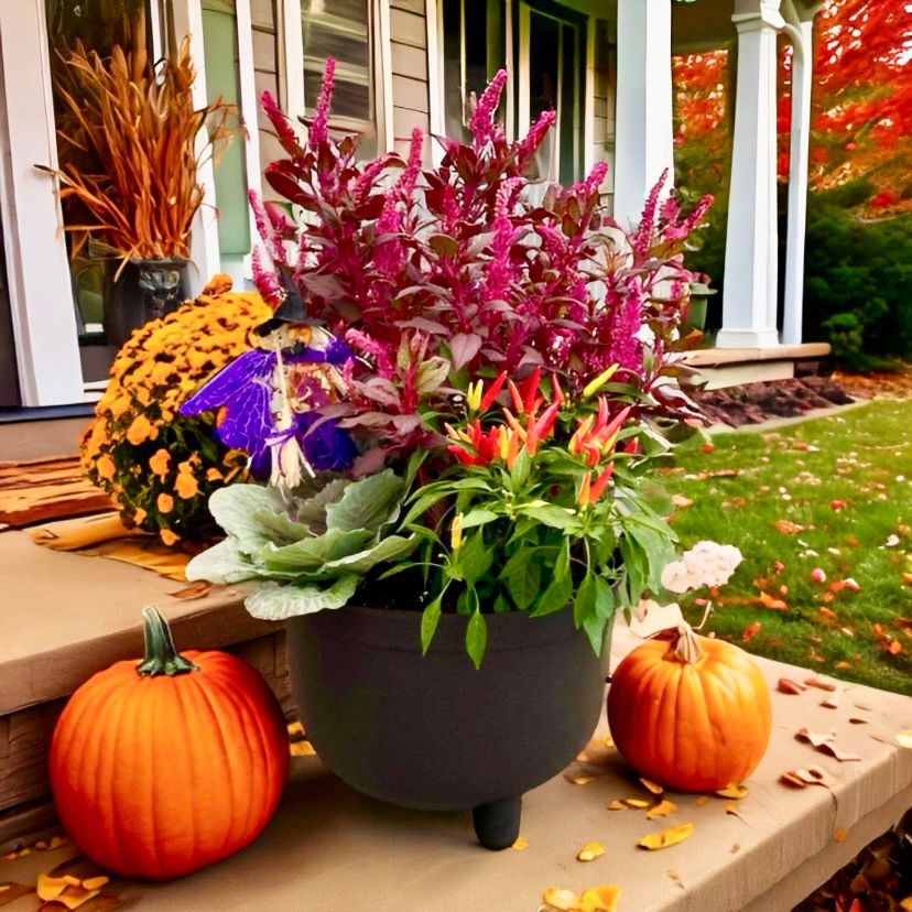 Witches Cauldron Planter