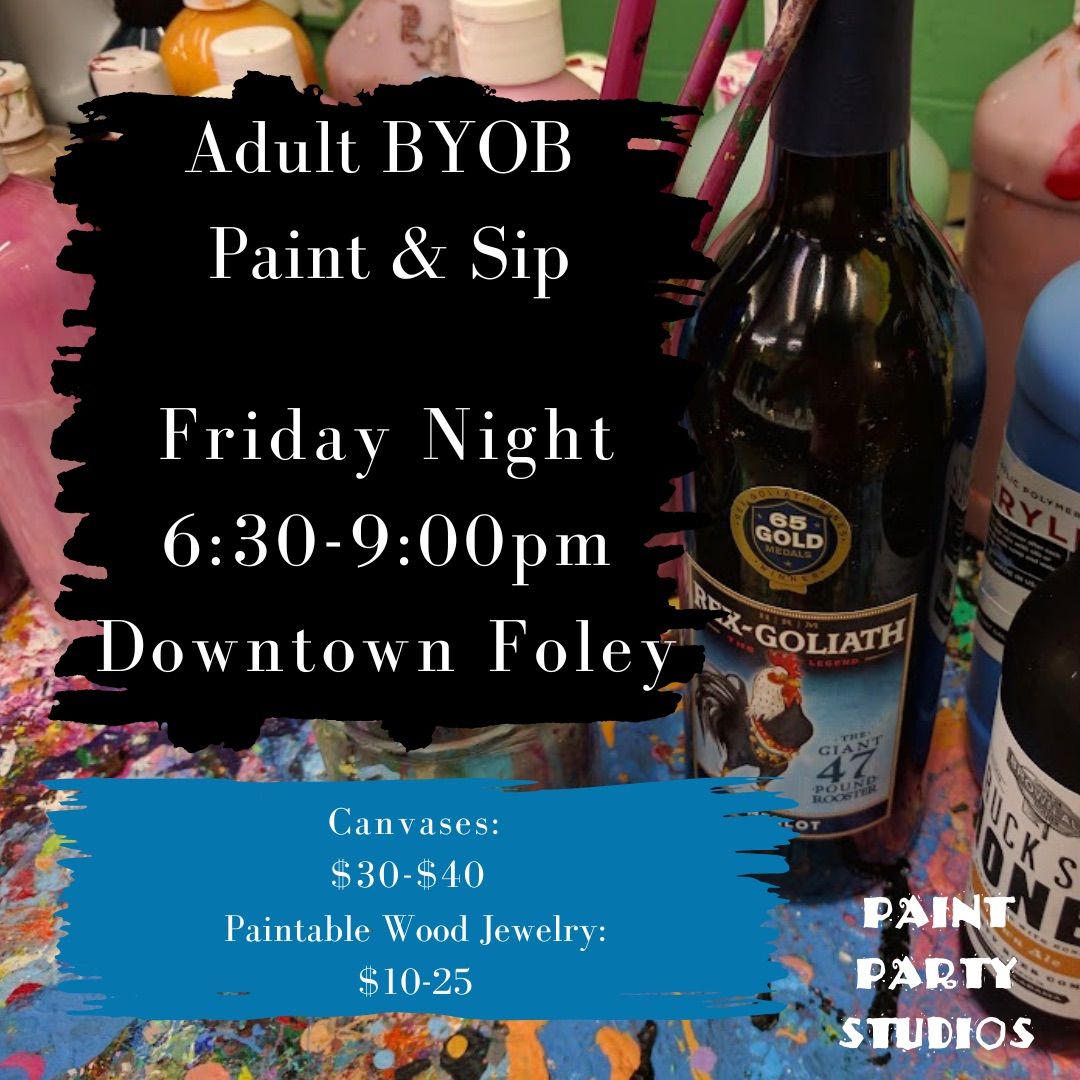 Adult BYOB Paint & Sip