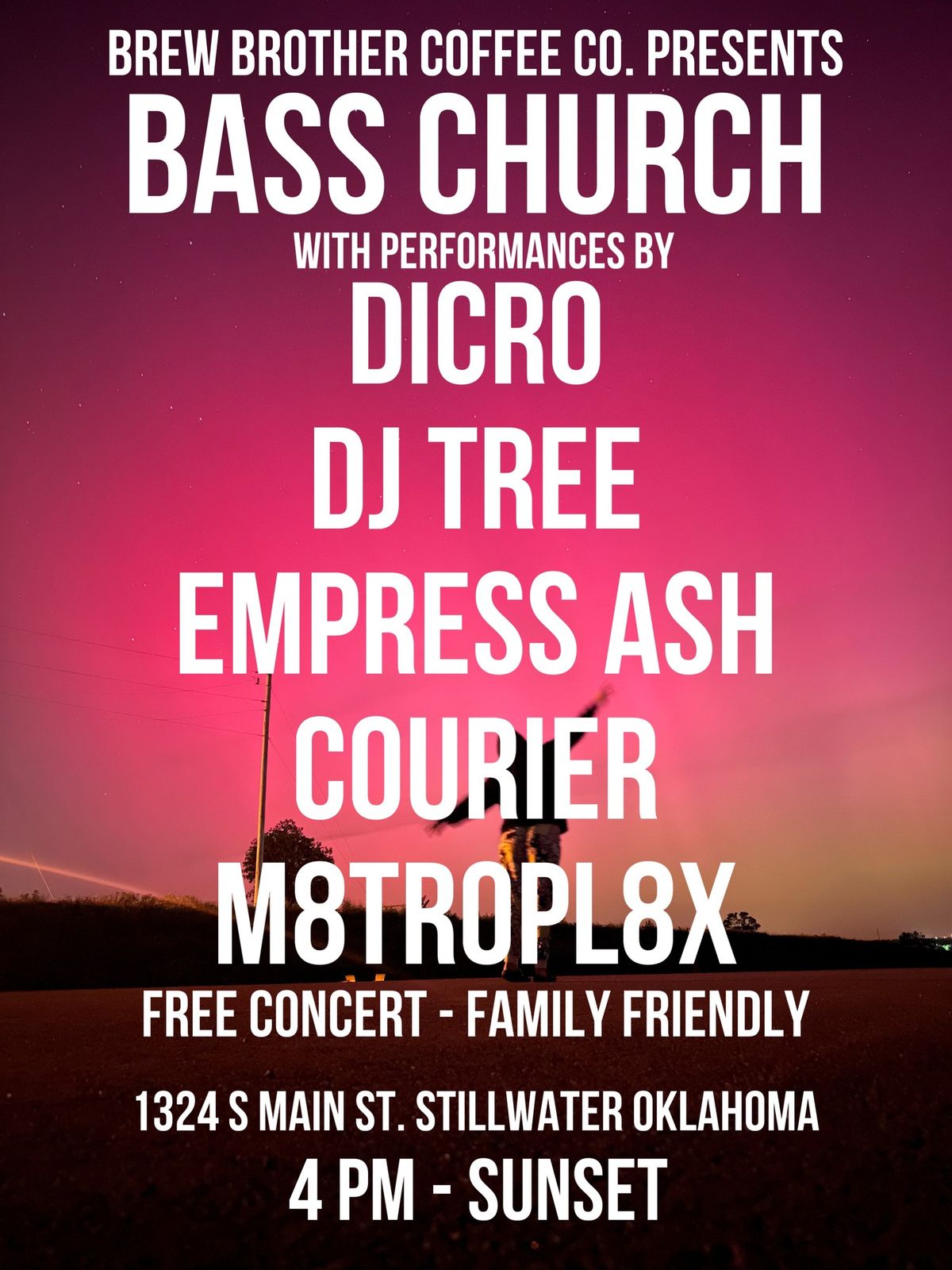 Bass Church round 2 - 05\/26 - Dj Tree, Empress Ash, Dicro, Courier, and M8tr0pl8x 