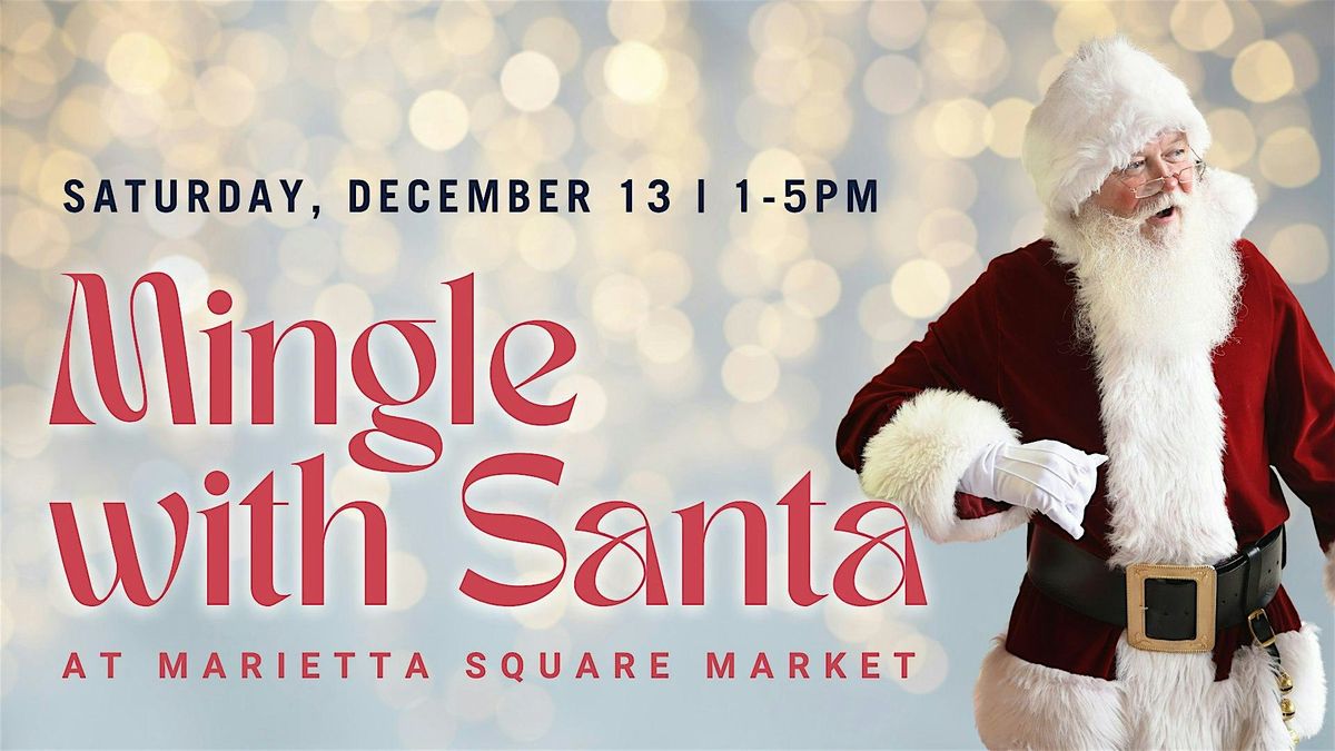 Santa Visits Marietta Square Market