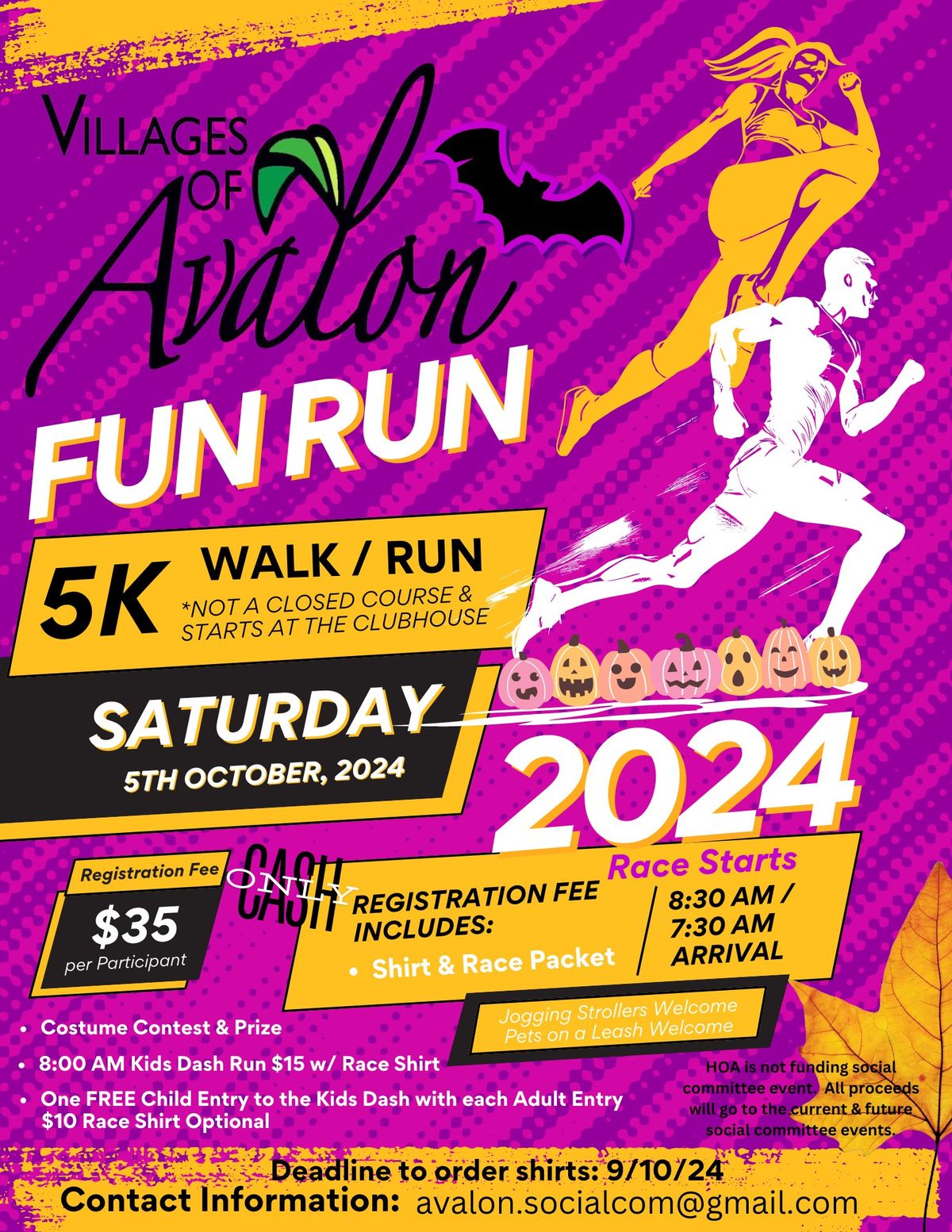 Villages of Avalon Fun Run