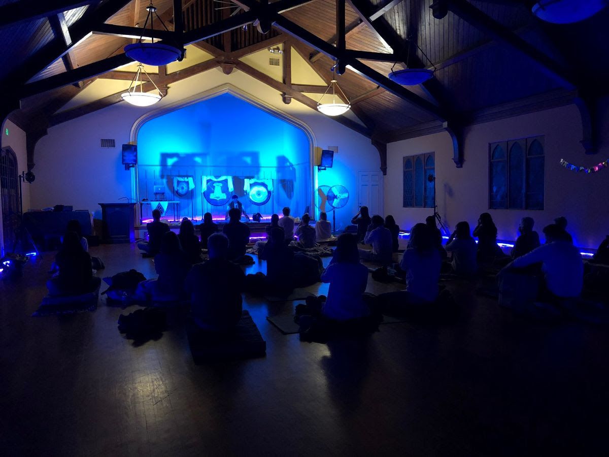 Gathering of Peace and Healing, with singing bowls!