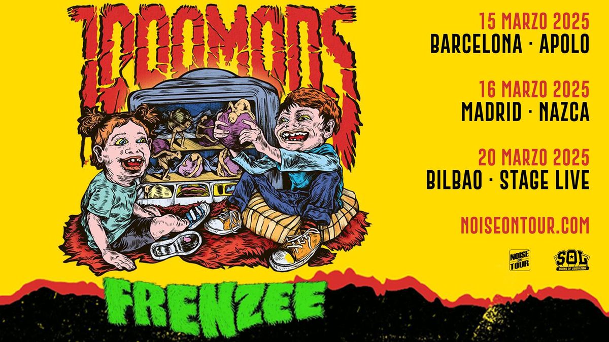 1000Mods + Frenzee en Barcelona