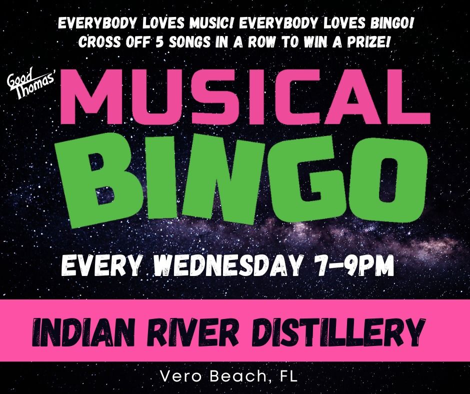 Musical Bingo Wednesdays