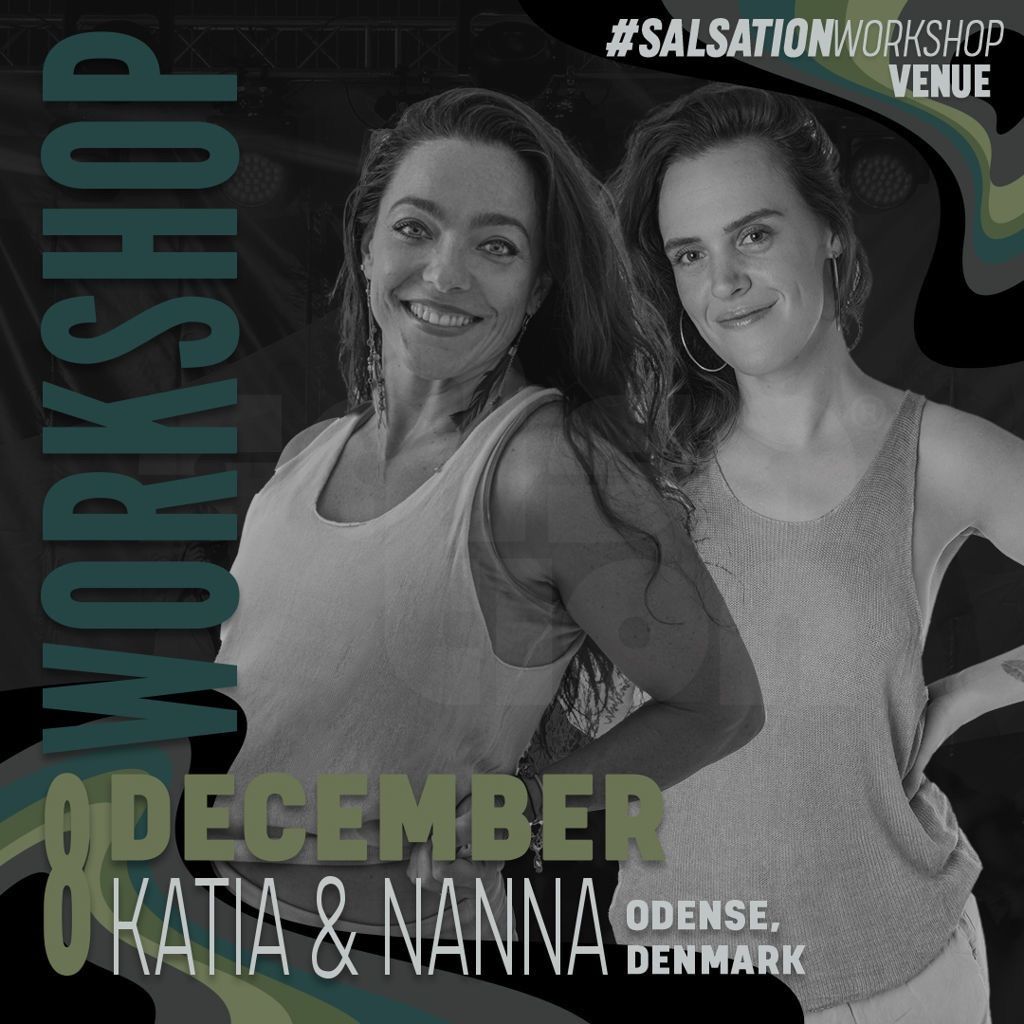 SALSATION\u00ae WORKSHOP & MASTERCLASS \/\/ Nanna & Katia, 8. December 2024