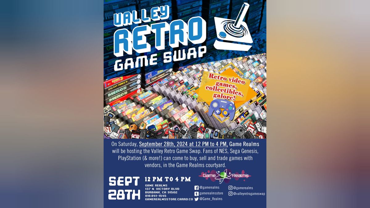 Valley Retro Game Swap