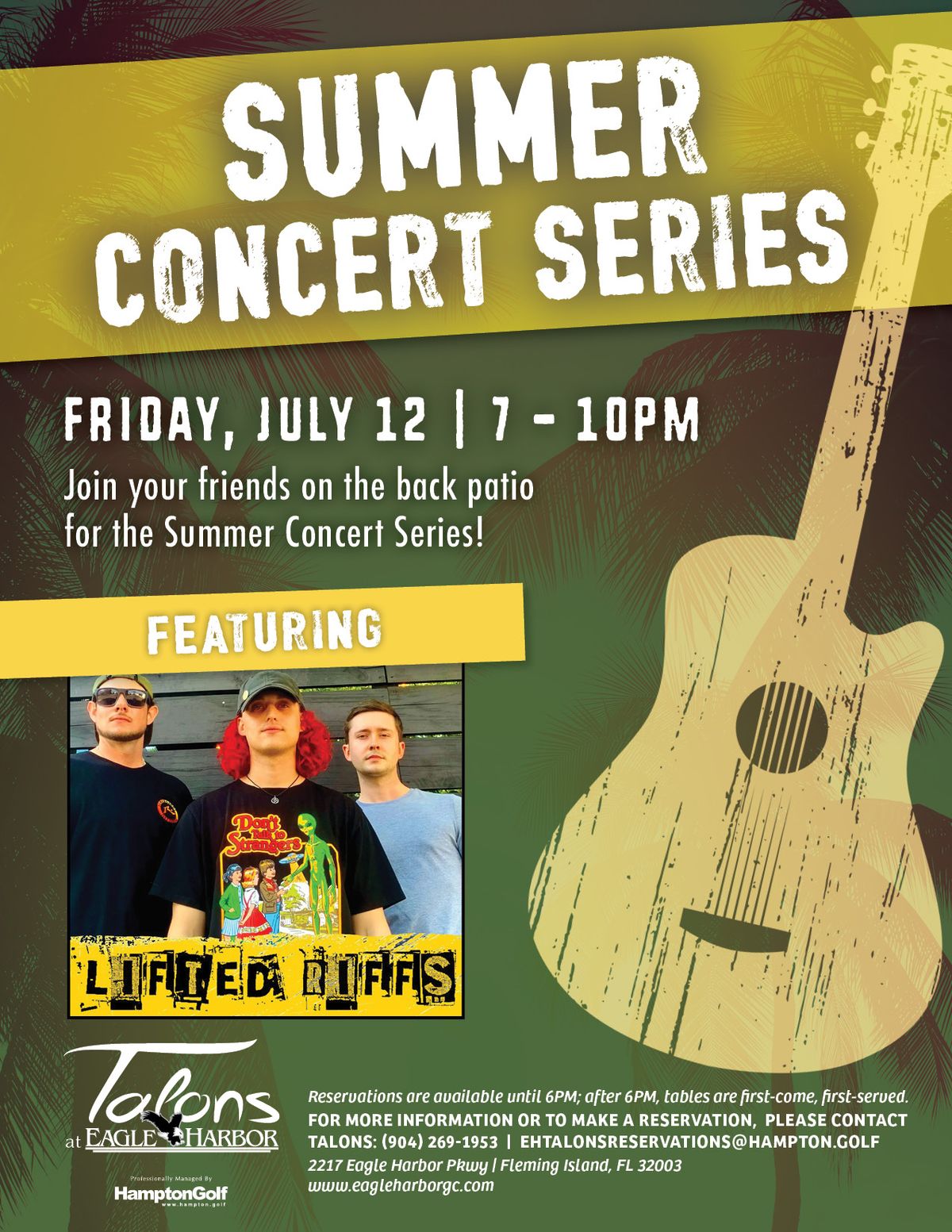 Summer Concert Series: Lifted Riffs