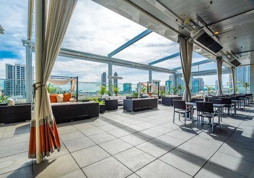 Salsa and Bachata Rooftop Party Andaz Hotel San Diego