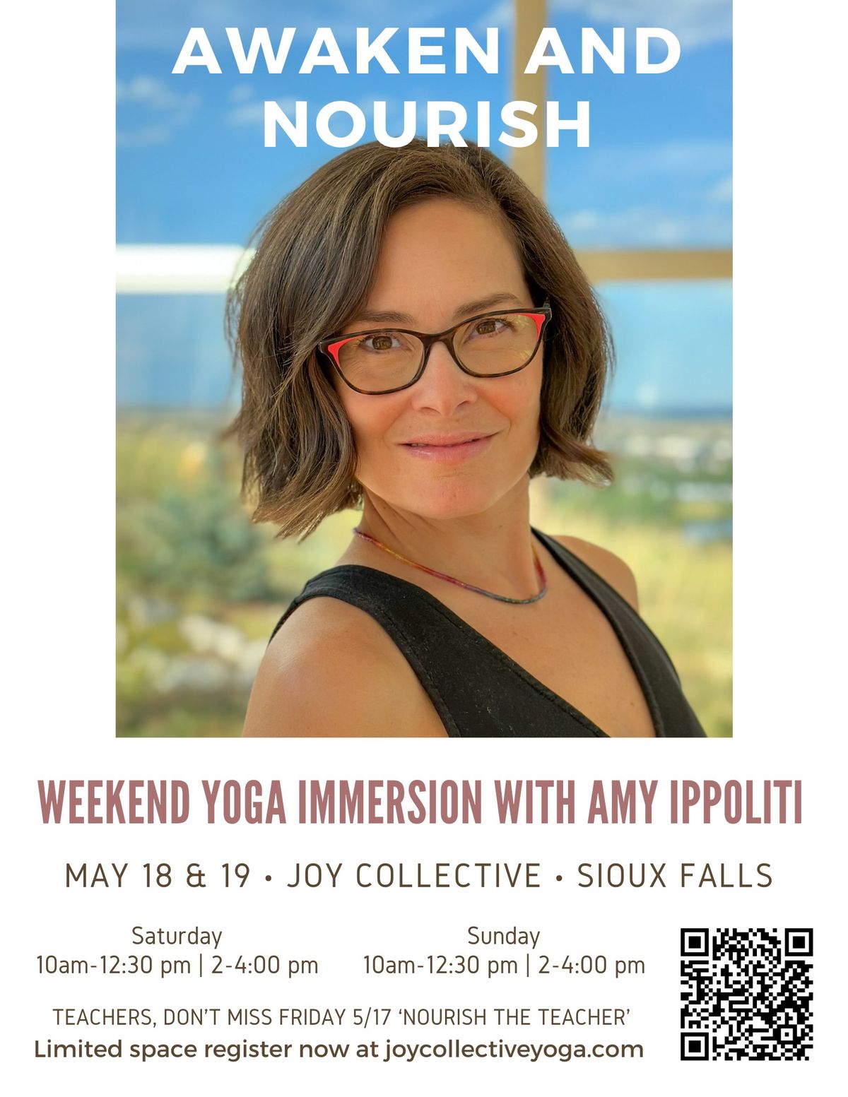 Awaken & Nourish: A weekend yoga immersion with Amy Ippoliti