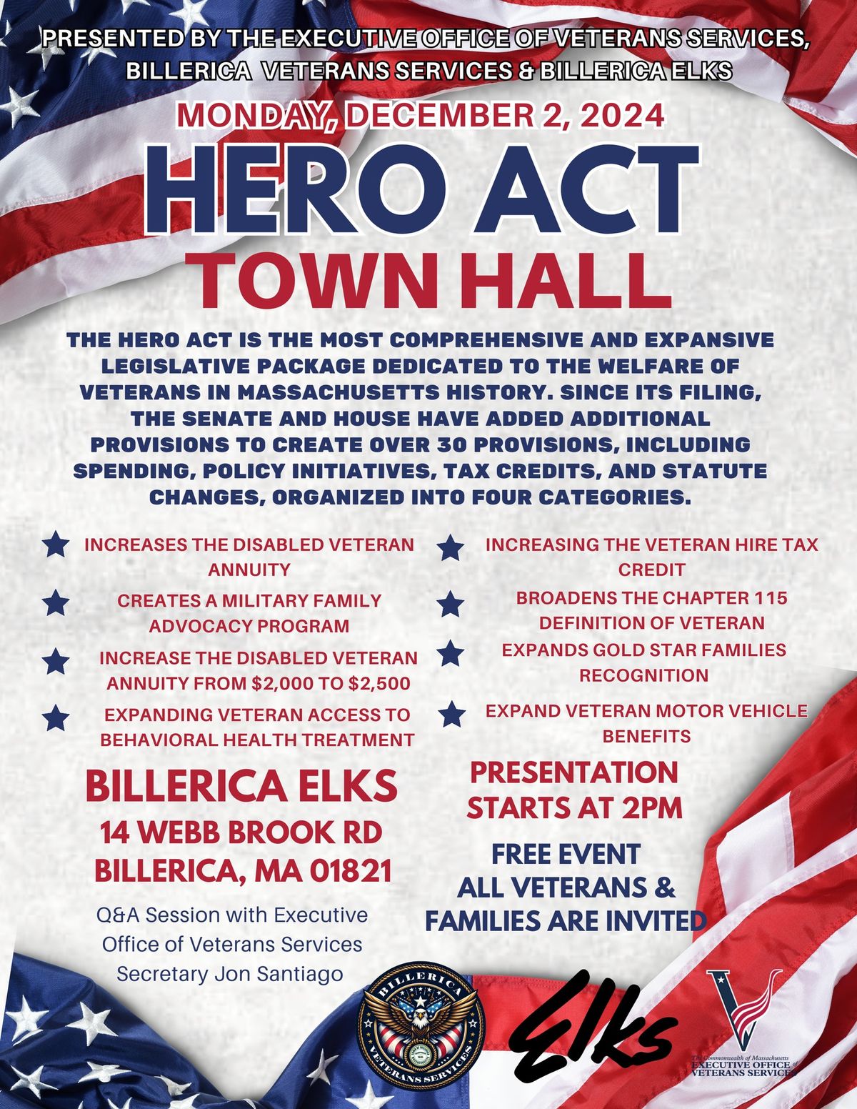 HERO Act Town Hall 