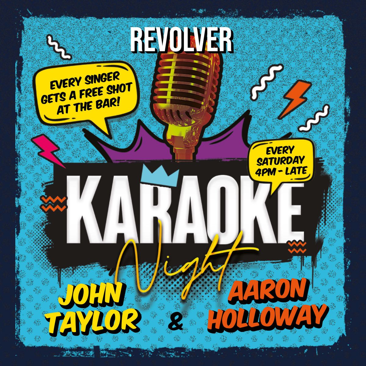 Revolver presents: Karaoke with John Taylor &amp; Aaron Holloway!! \ud83c\udfb8\ud83c\udf99\ufe0f