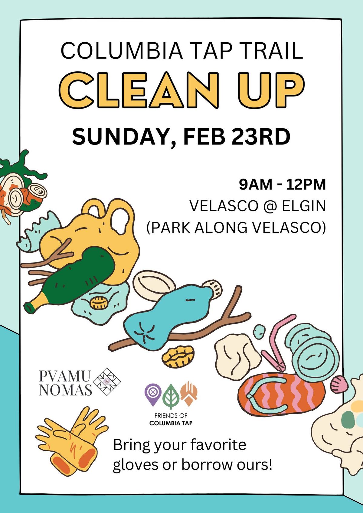 Columbia Tap Trail Clean-up