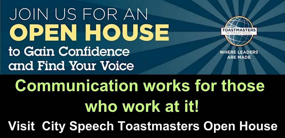 OPEN HOUSE :: Communication works for those who work at it!